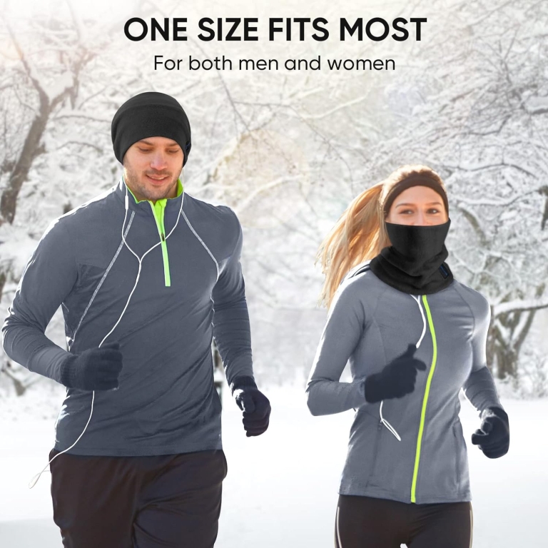 TICONN Neck Gaiter Face Cover Scarf, Breathable Sun & Wind-proof for Skiing Fishing Hiking Cycling - Image 4